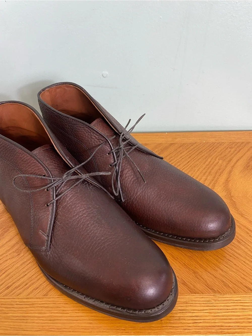 Allen Edmonds Malvern Chukka Boot Leather Size 10 Men’s